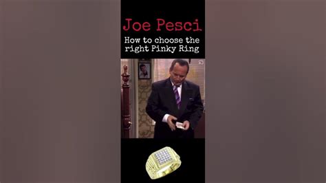 joe pesci pinky ring|joe pesci youtube.